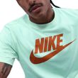 Camiseta Masculina Nike Sportwear Tee Icon Futura Verde Claro-AR5004-353- -3-